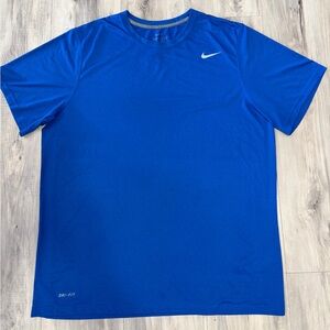 Nike Blue Dri-FIT Short Sleeve Crew Tee